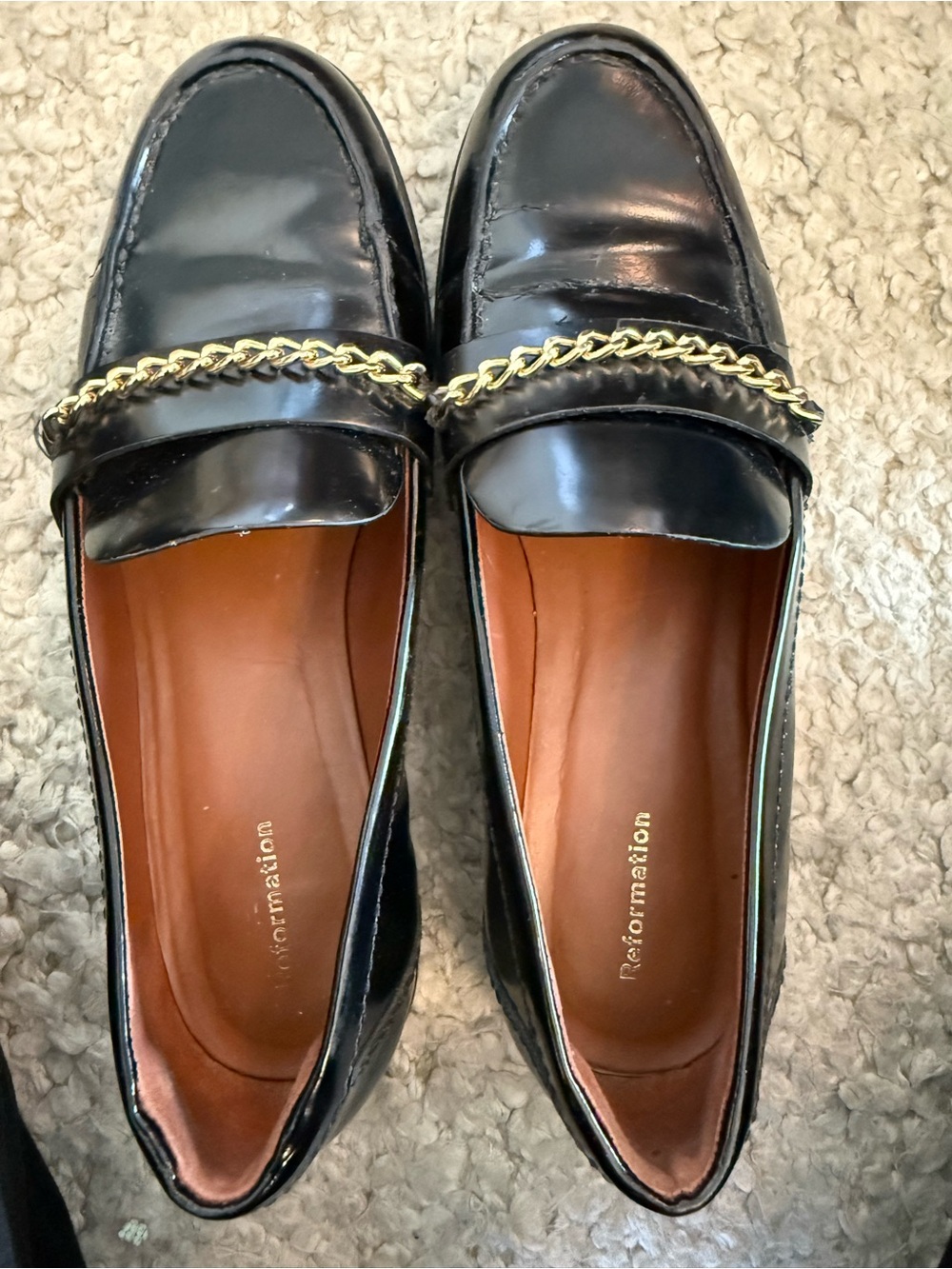 Reformation loafers 8.5